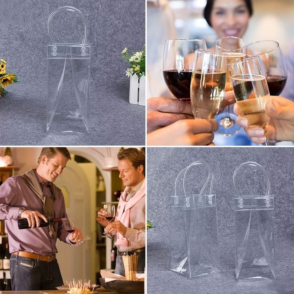 Elegance on the Go – Clear Beverage Cooler Bag for Events
