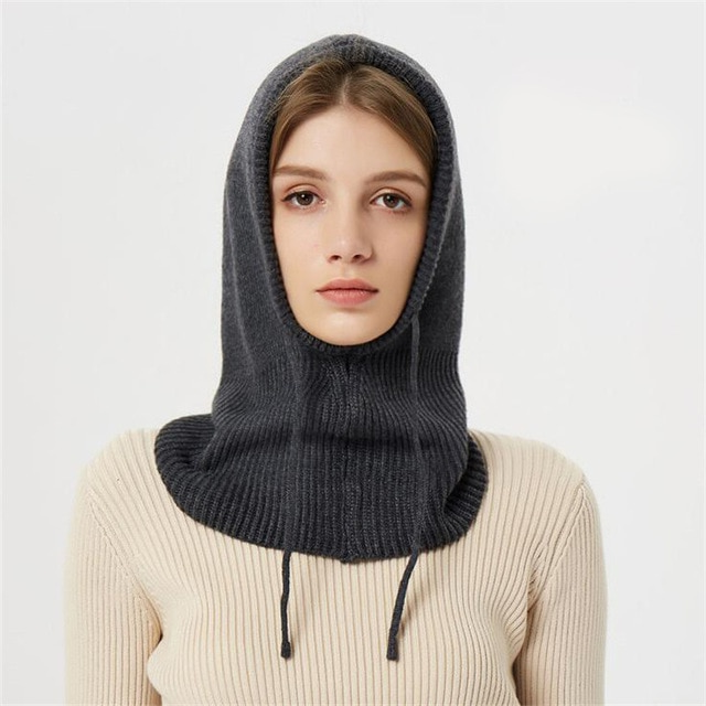 Luxurious Wool Winter Beanie with Adjustable Fit