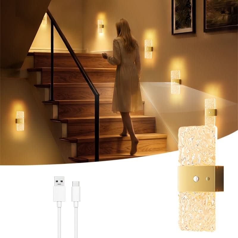 SmartGlow Motion-Activated Rechargeable LED Lamp