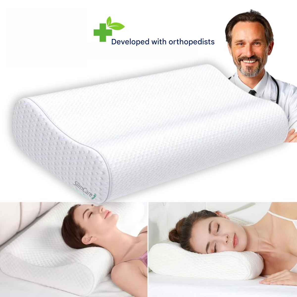 SleepEase Orthopedic Support Pillow