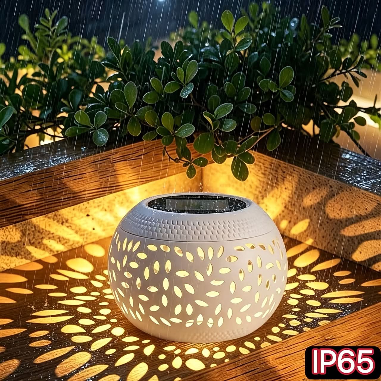 RadiantGlow – Solar-Powered Outdoor Table Light