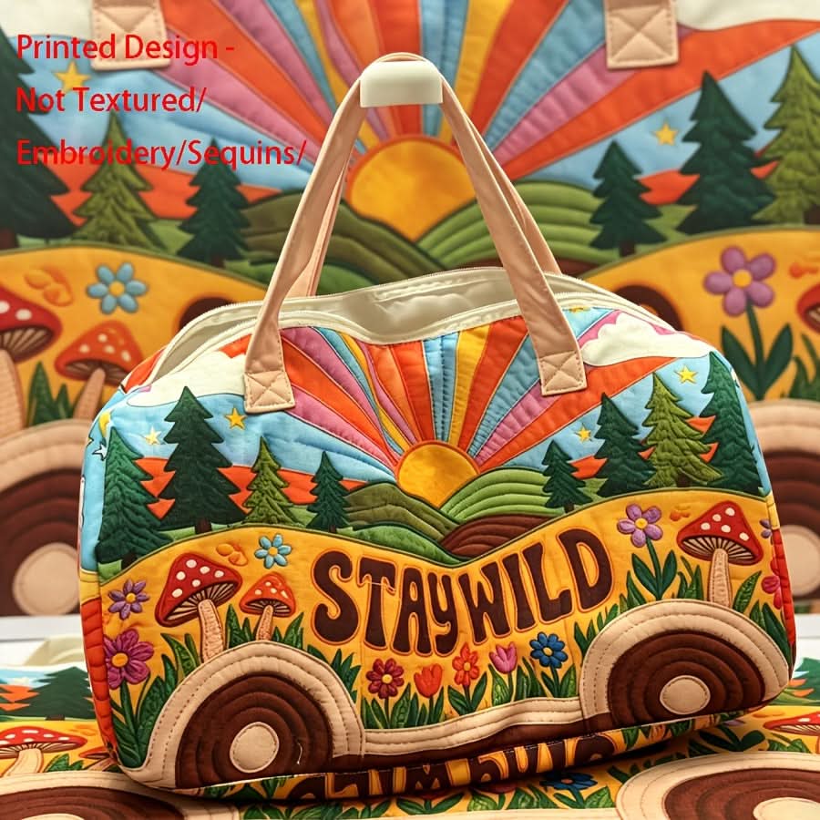 Wanderlust Vintage Tote Bag for Effortless Journeys