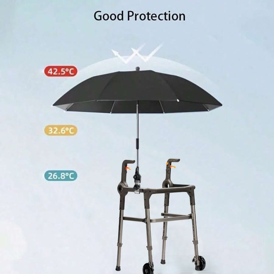 SunGuard Pro – Versatile Beach Chair Umbrella with 360° Flexibility
