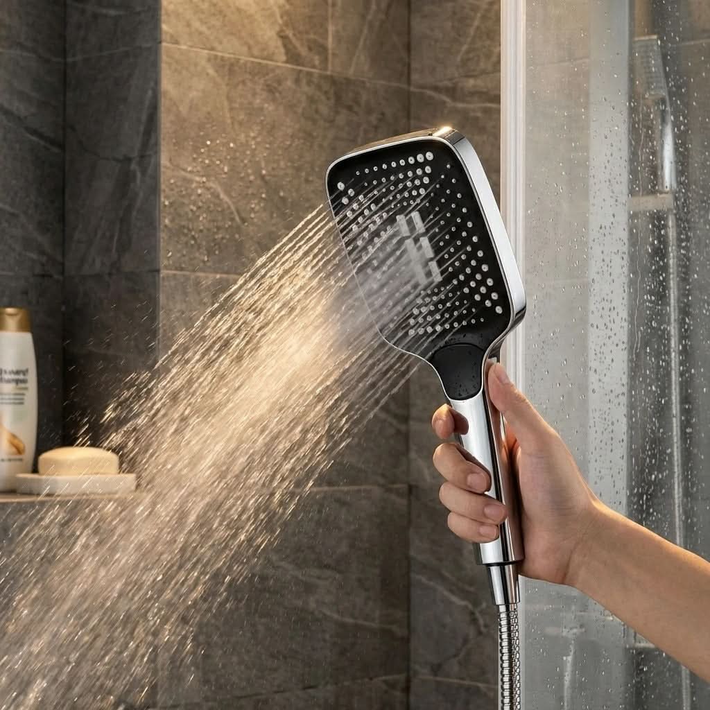 AquaLux – Powerful 3-Mode Rainfall Shower Experience