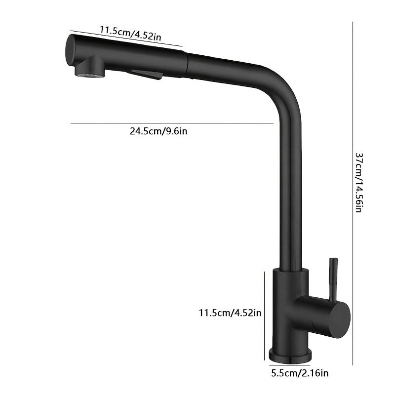 Streamline Pull-Down Kitchen Faucet with Elegant Design