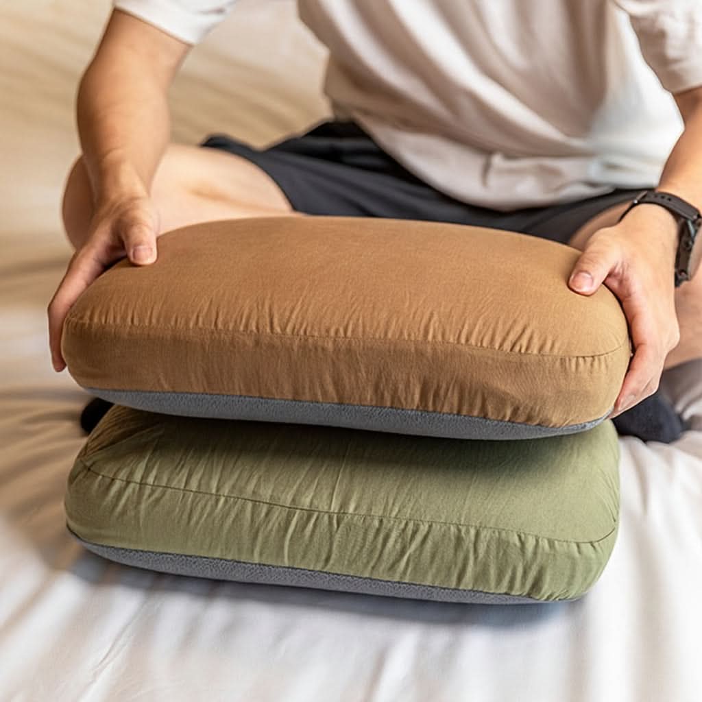 ComfortCloud – Portable Memory Foam Pillow for All Adventures