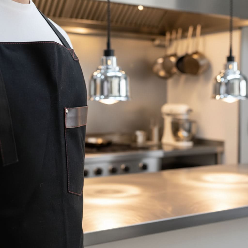 Sturdy Canvas Kitchen Apron with Ample Storage