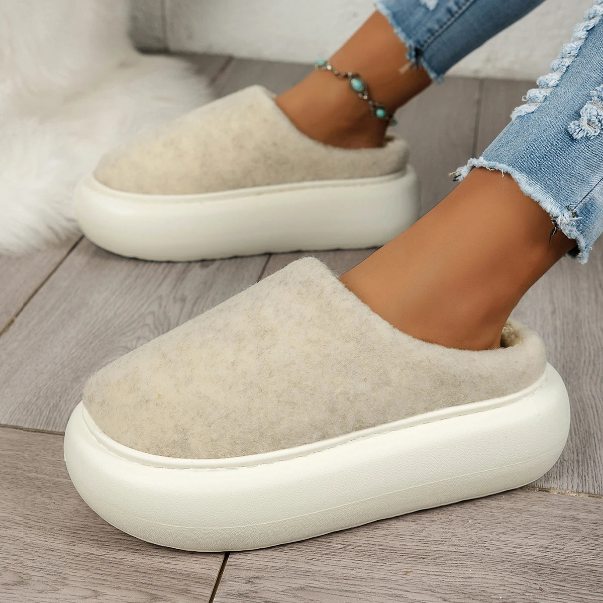 Cozy Luxe Winter Slippers for Women