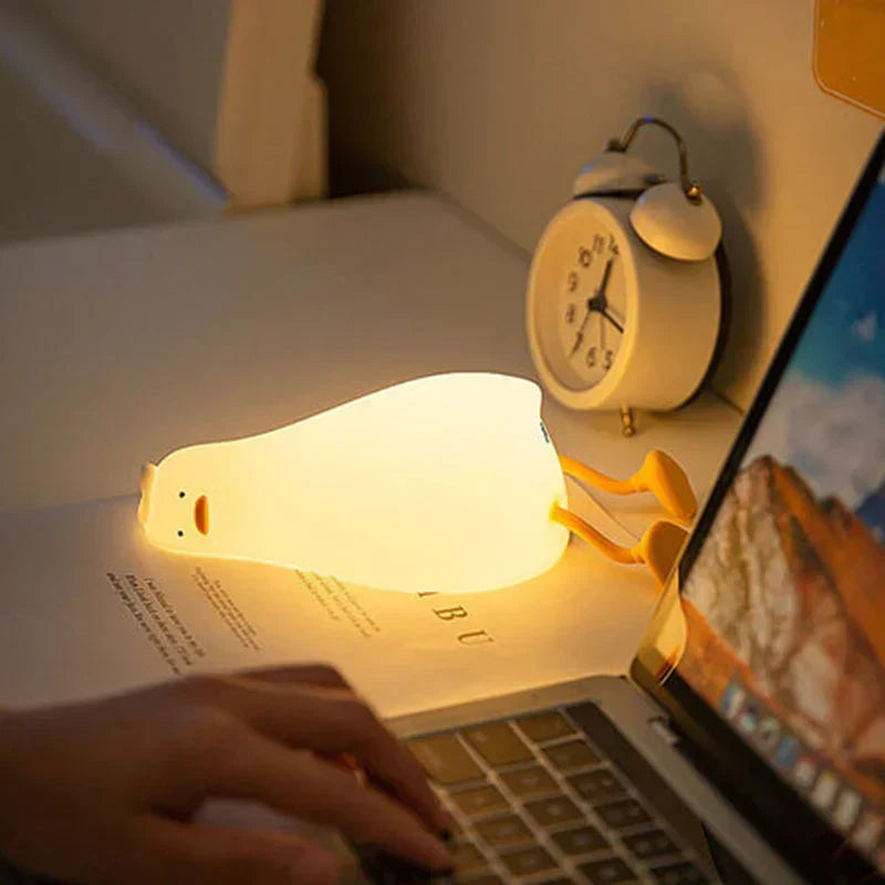 QuackLite Lying Duck Bedside Lamp