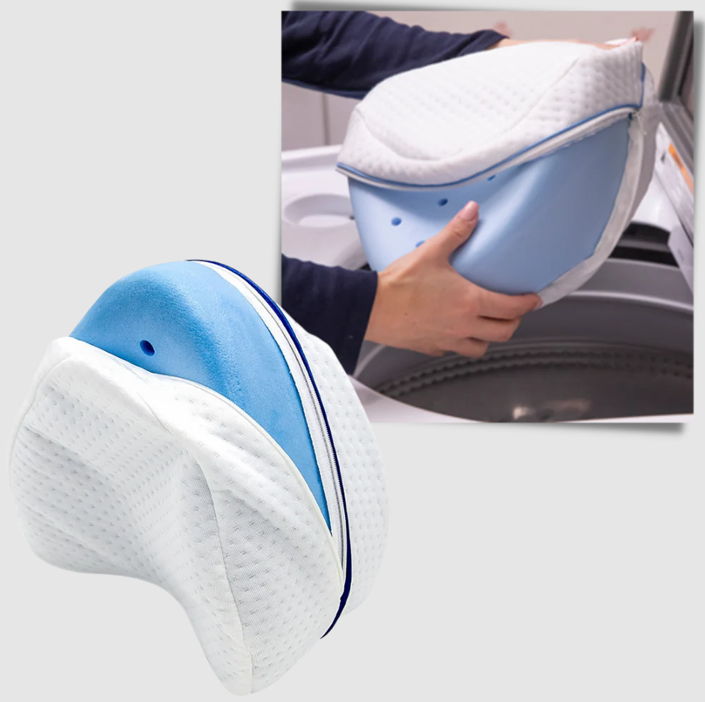Ergonomic Memory Foam Knee Support Pillow for Comfort