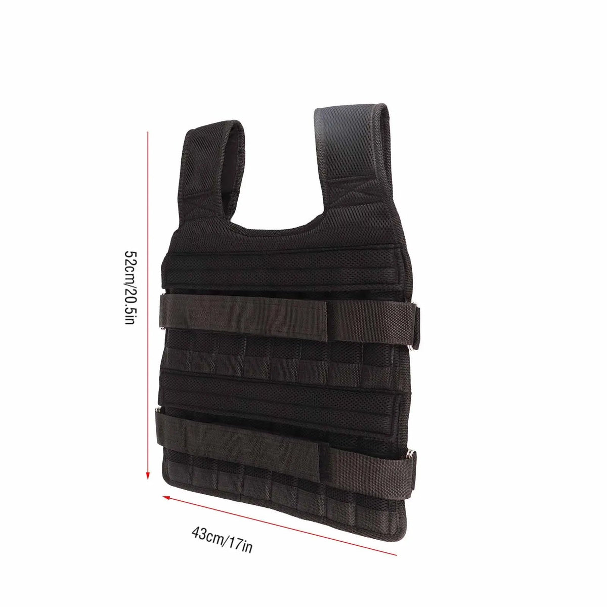 Adjustable Strength Training Weighted Vest for Optimal Performance