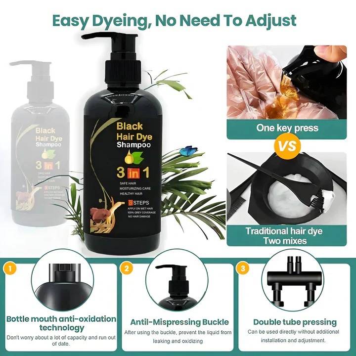 Revitalizing Dark Hair Shampoo Treatment