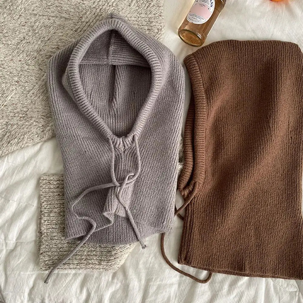 Cozy Cashmere Hooded Scarf Beanie for Ultimate Warmth