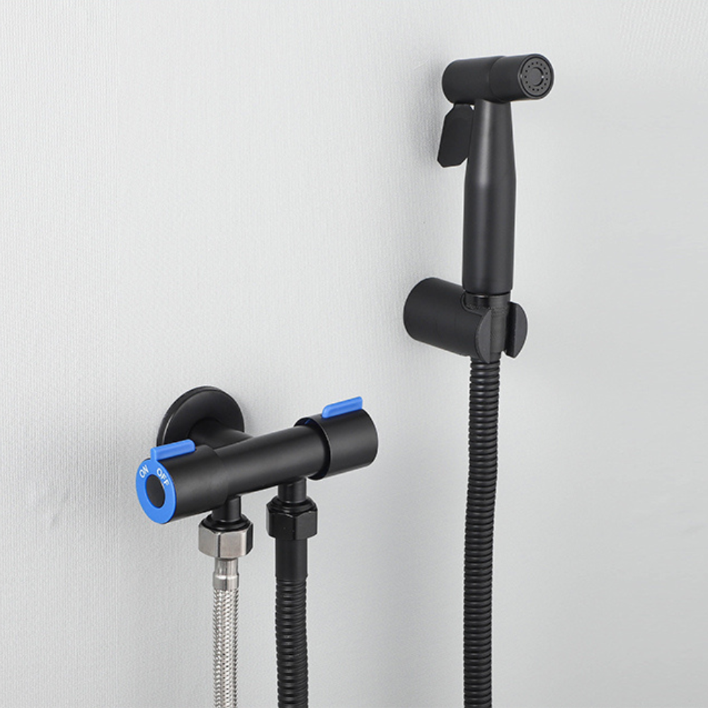 Smart Handheld Bidet Spray System with Self-Cleaning Function