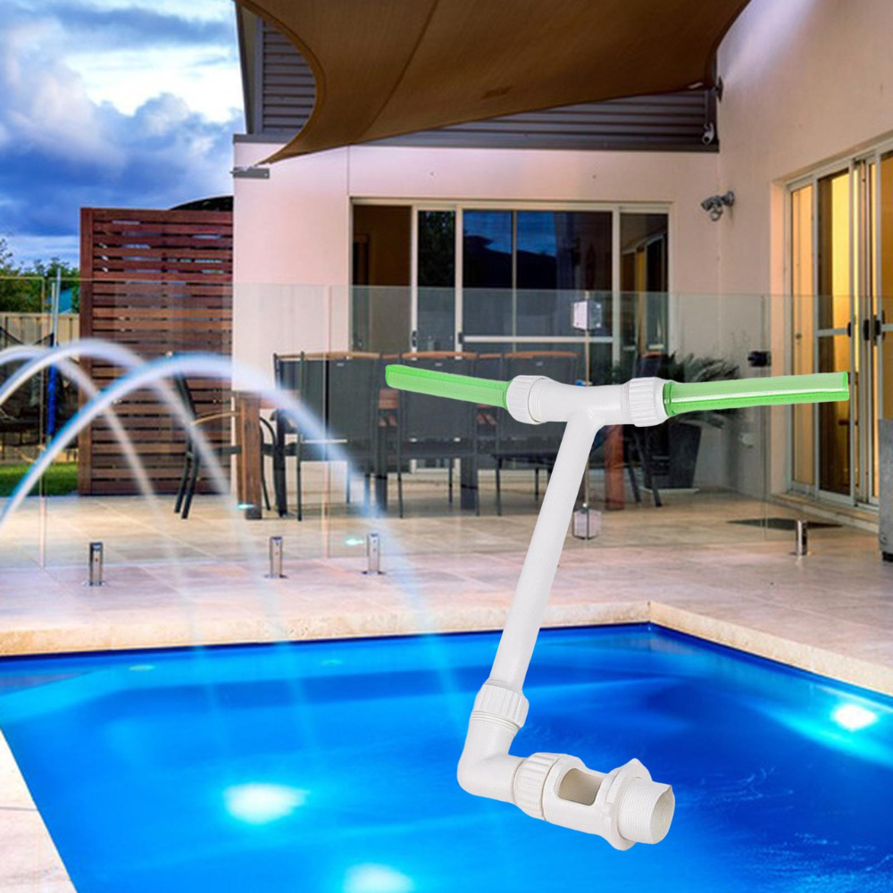 Radiant Pool Waterfall with LED Light Show