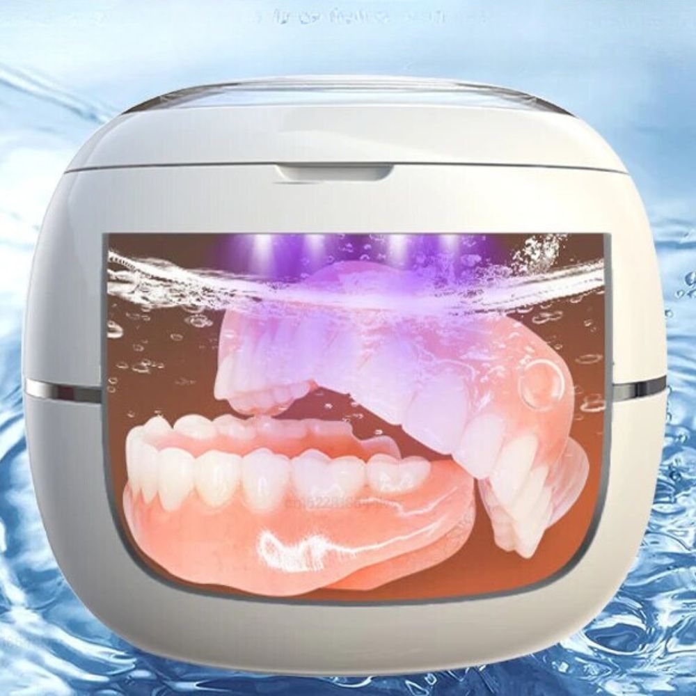 Portable Ultrasonic Denture Care System