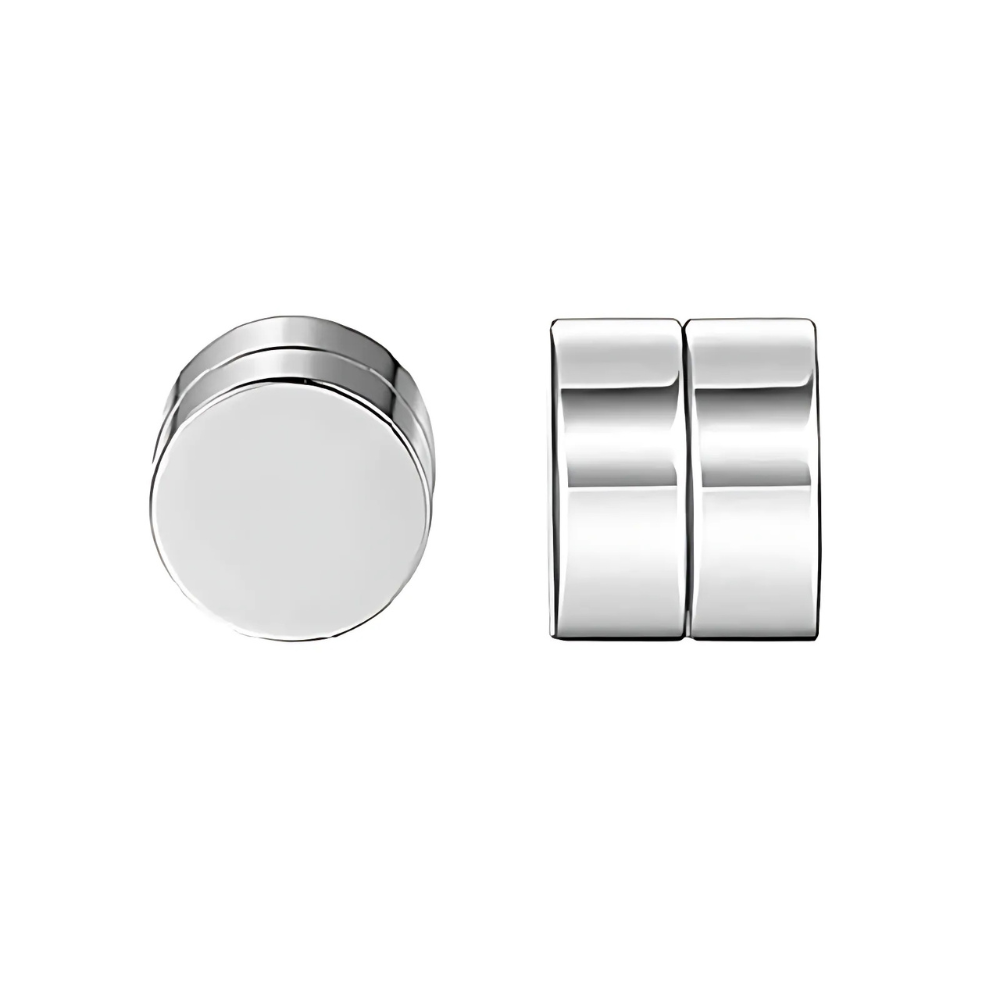 Stylish Unisex Magnetic Zircon Clip-On Earrings