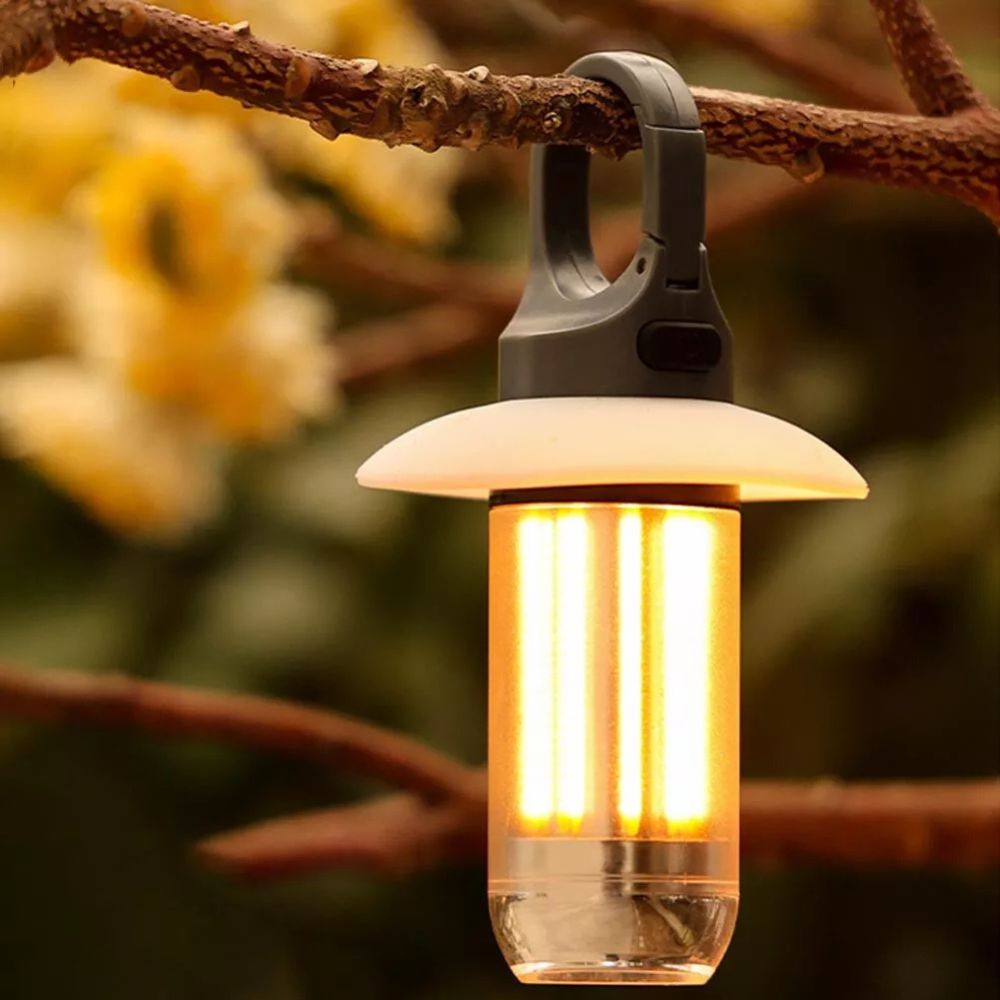 2-Pack Rechargeable LED Camping Lanterns for Outdoor Use