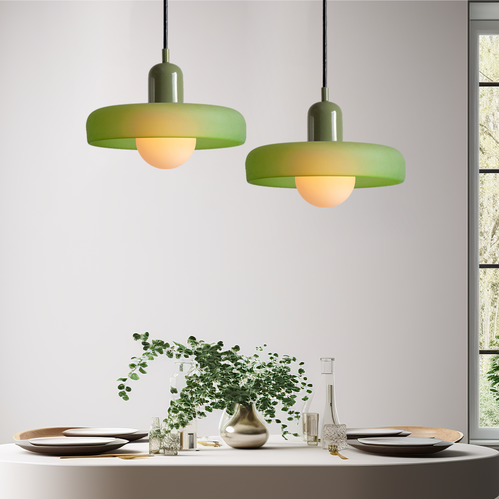 Bauhaus Style Colorful Pendant Light Fixture
