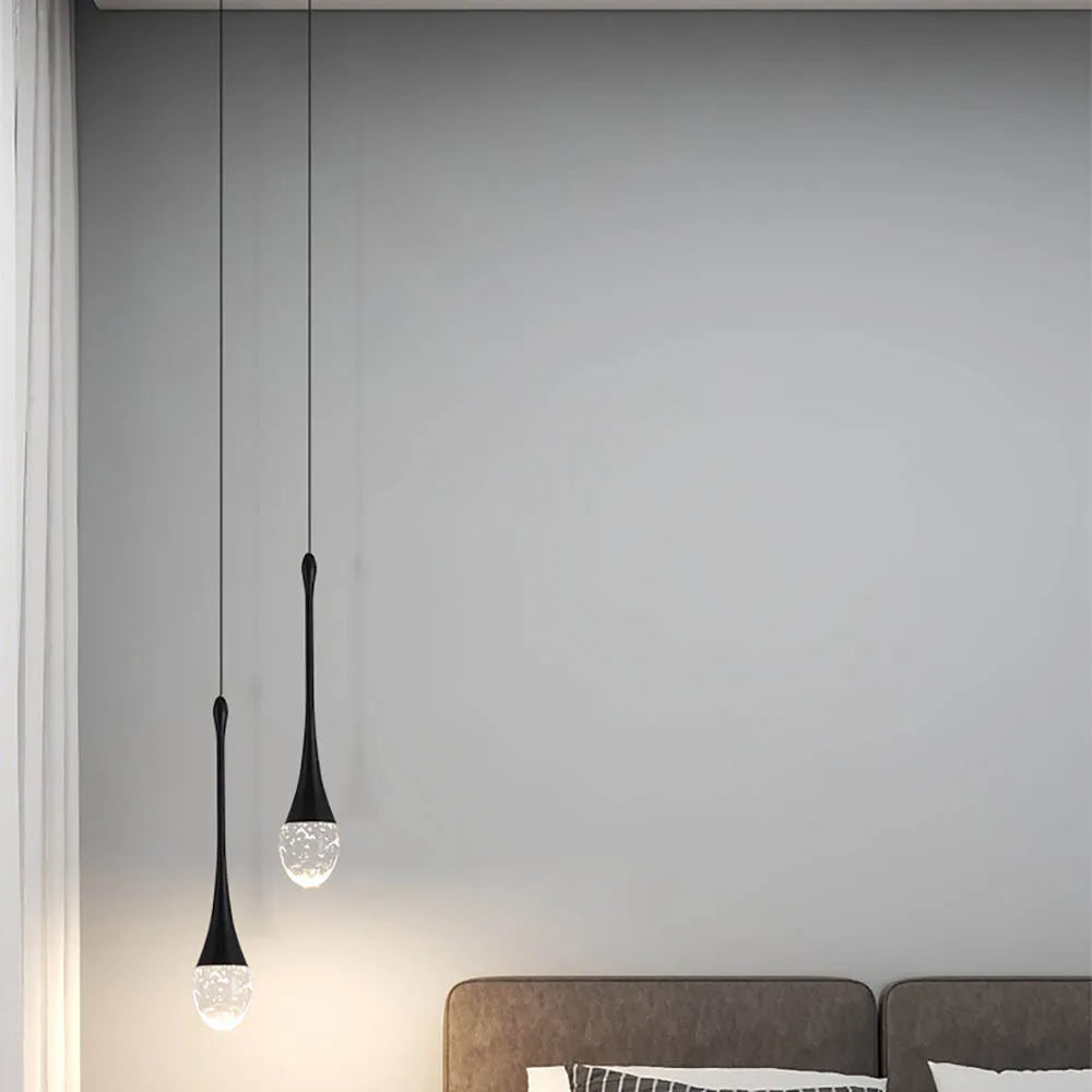 Warm Glow Glass Pendant Light