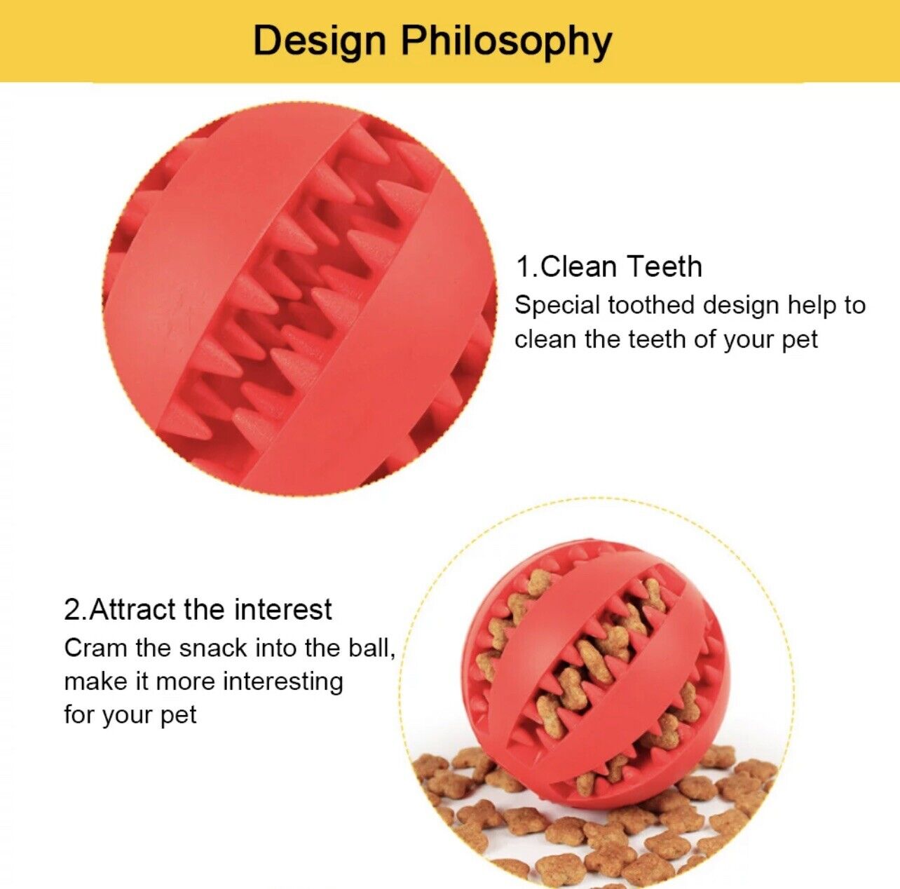 Engaging Chew Ball for Playful Pets