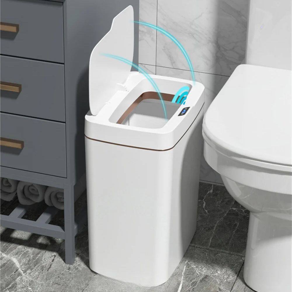 Smart Touchless Waste Bin with Motion Sensor Technology