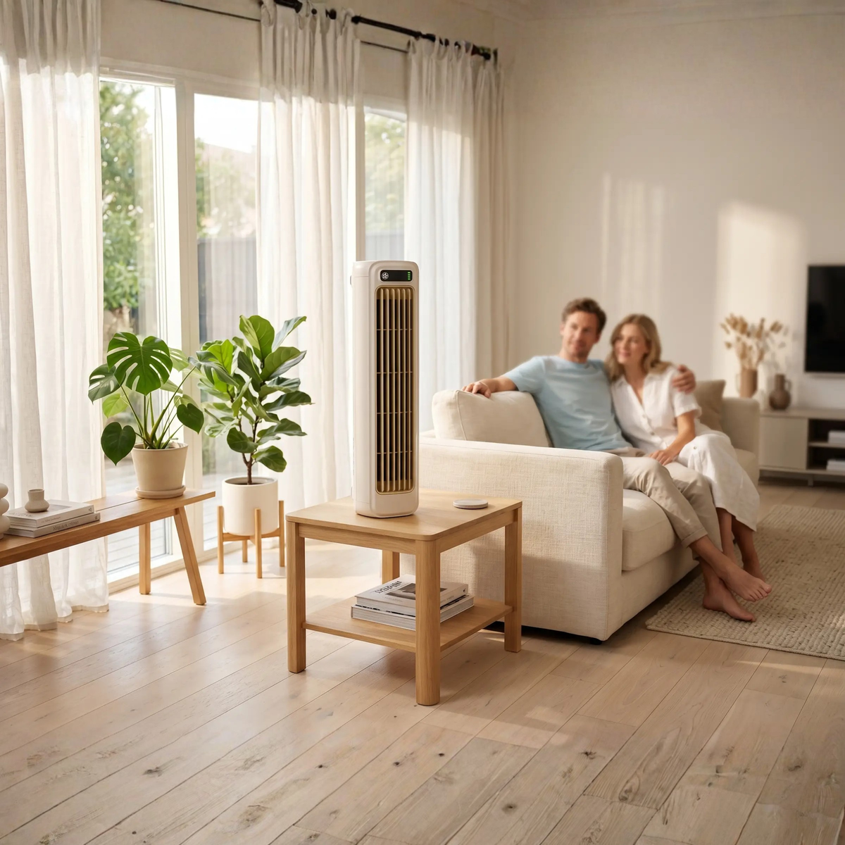 Cordless Cooling Companion – 12-Hour Battery-Powered Breeze