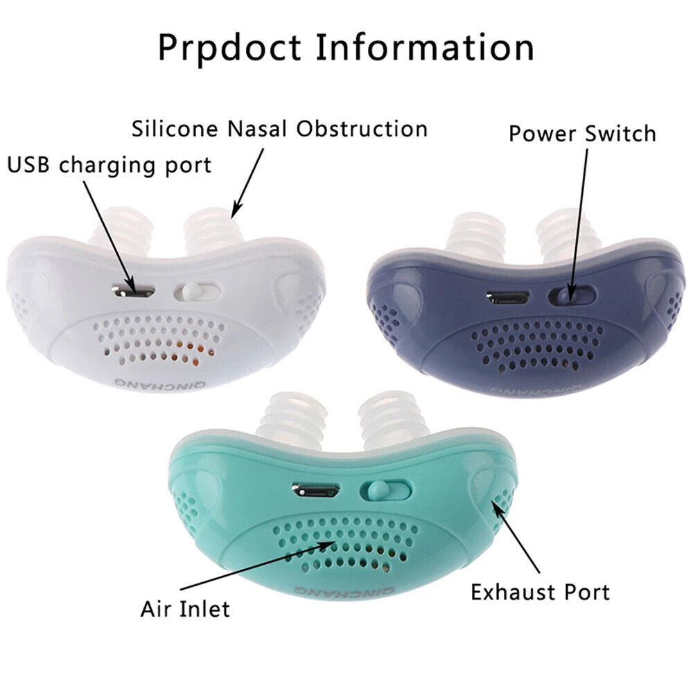 Compact Sleep Aid Device for Travel - No Masks or Hoses