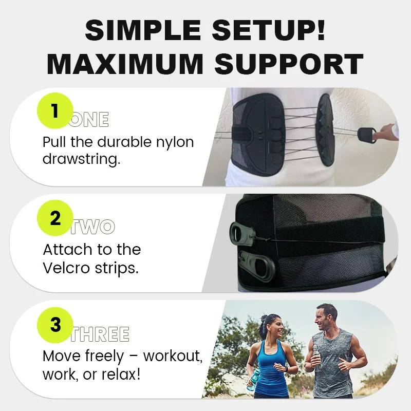 Ultimate Back Support Harness for Daily Relief