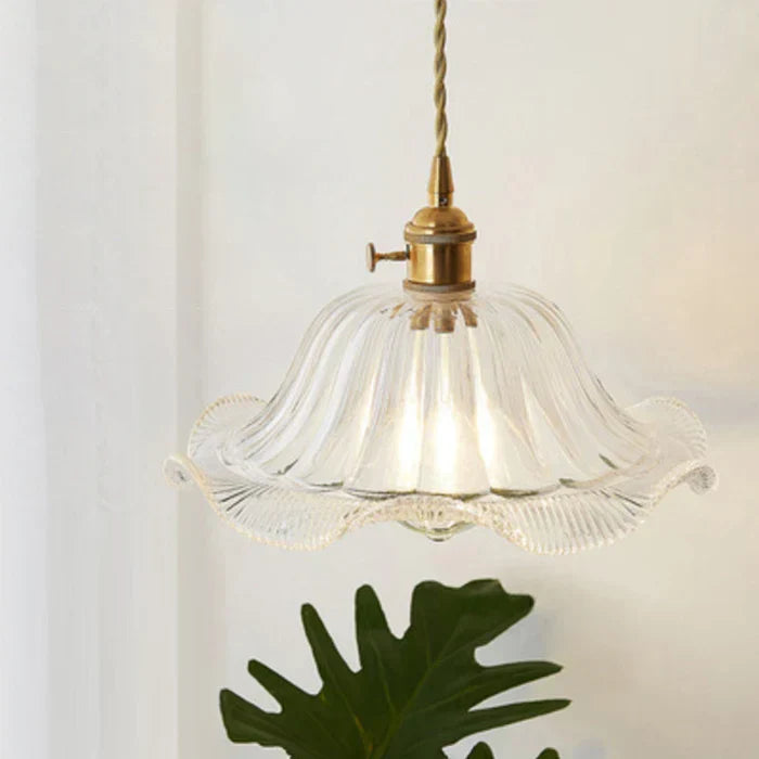 Elegant Glass Hanging Light Fixture