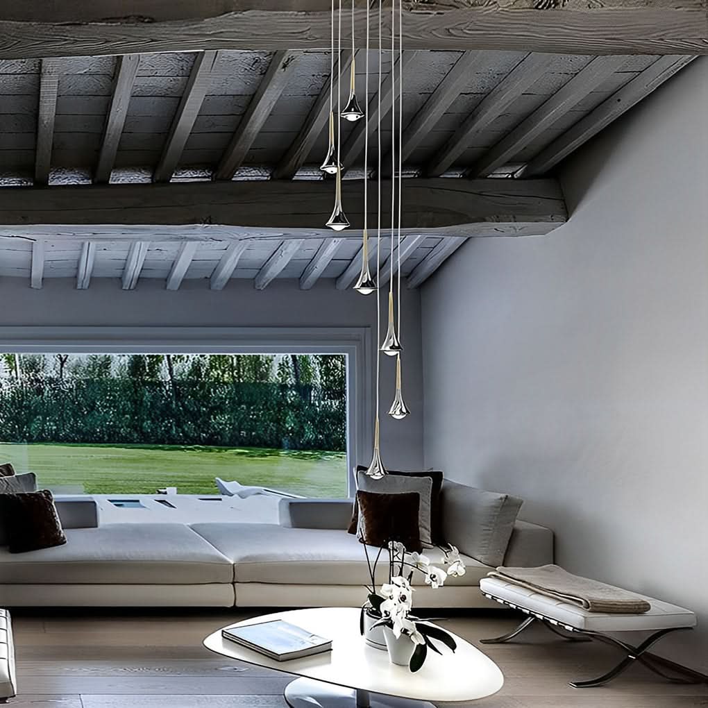 AquaSphere – Artistic Pendant Light for Cozy Atmospheres