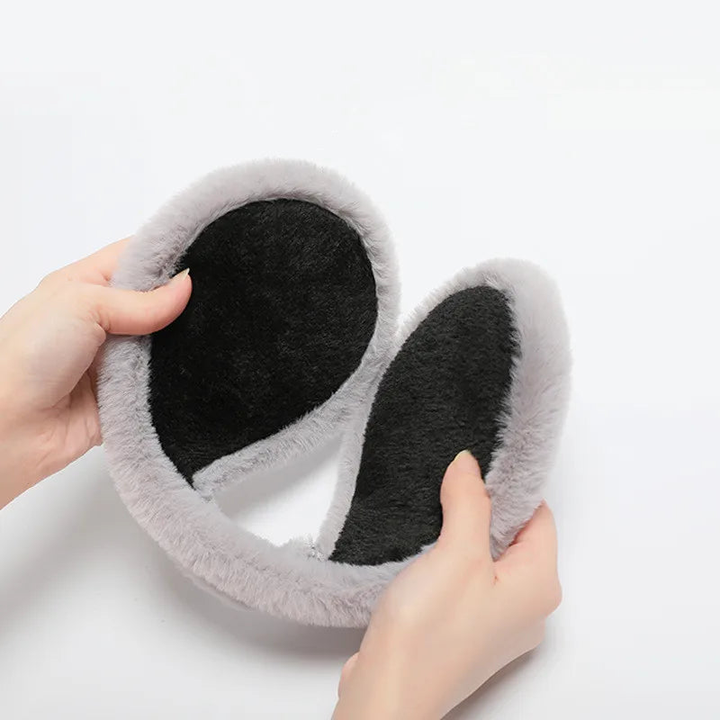 Cozy Winter Ear Warmers with Sound Opening
