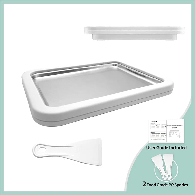 ChillPrep Non-Electric Dessert Tray for Rolled Treats