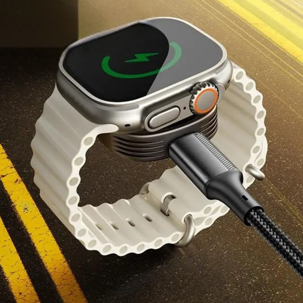 Compact Magnetic Wireless Charger for Smart Watches