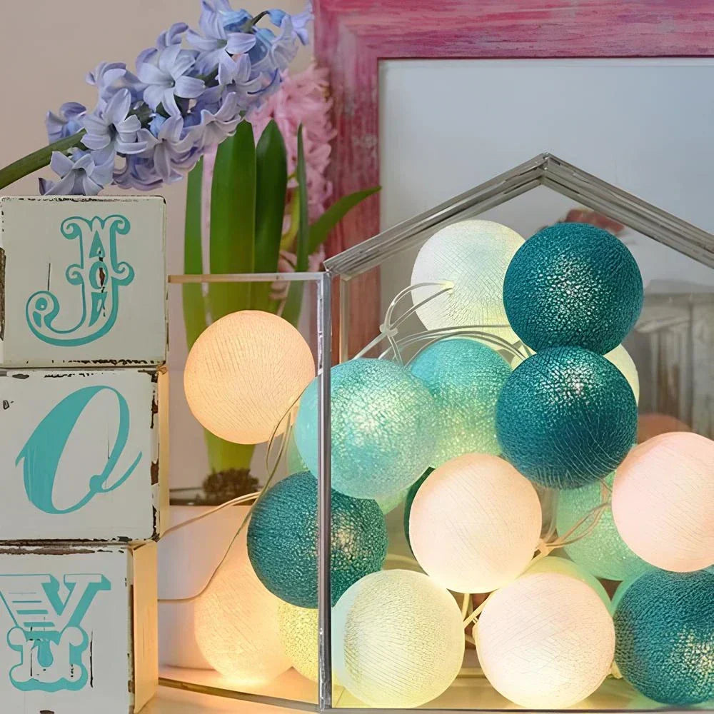 Ball String Lights for Atmospheric Decor