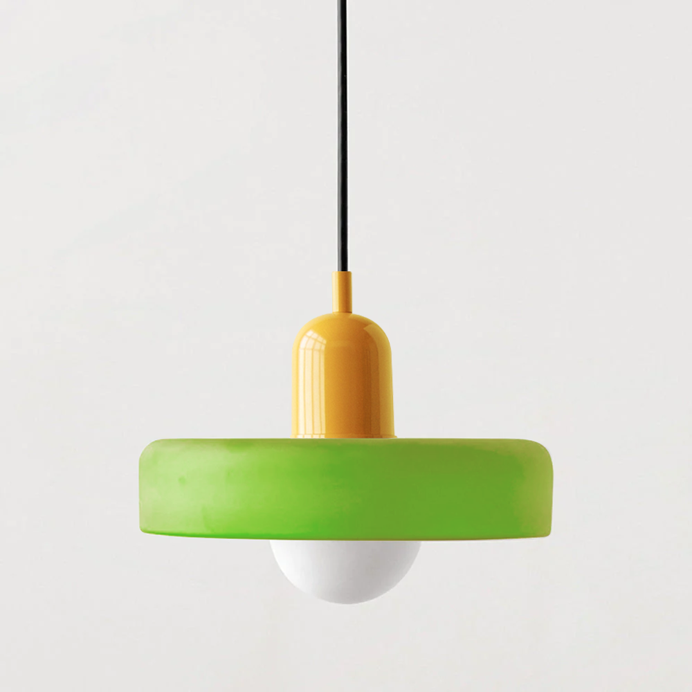 Bauhaus Style Colorful Pendant Light Fixture