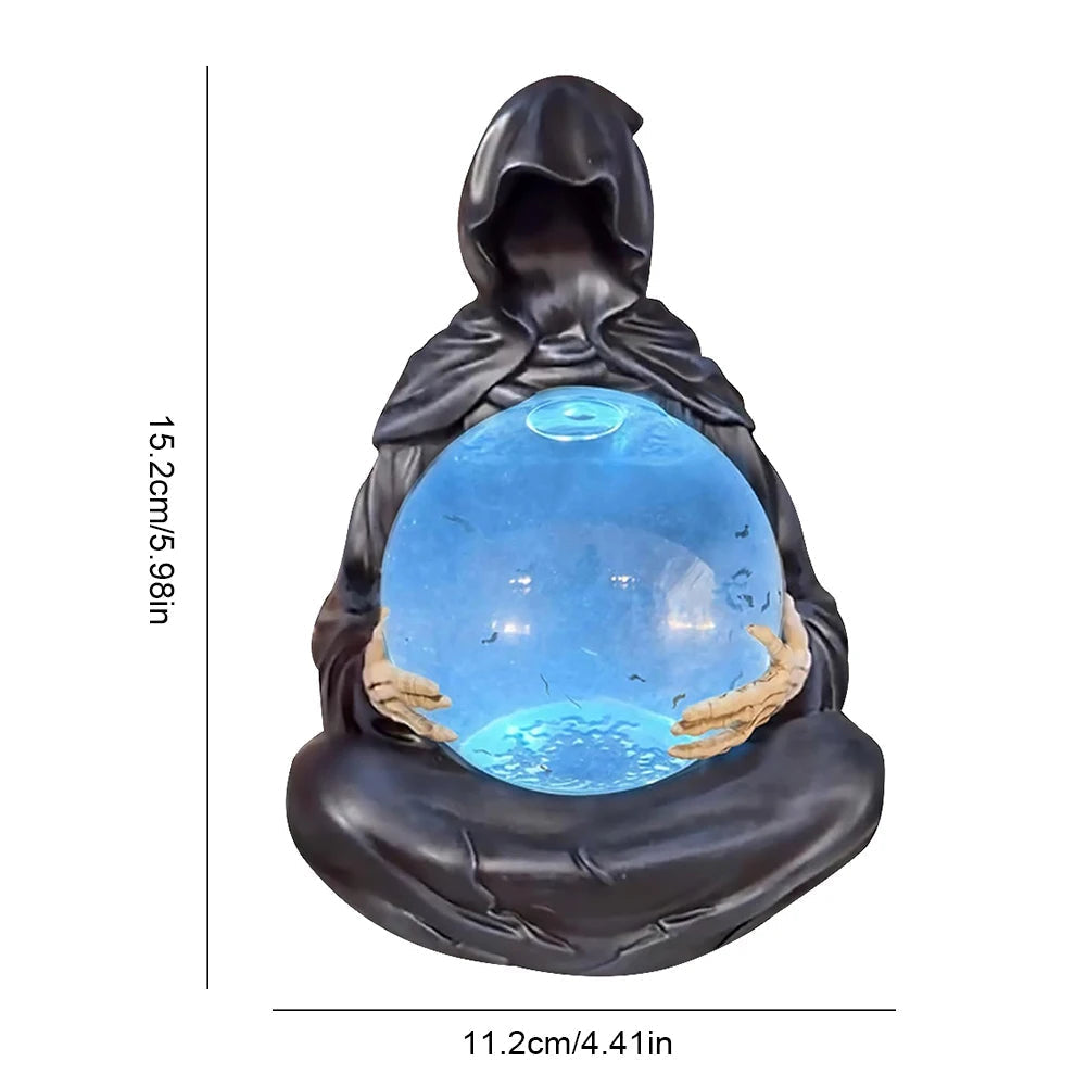 Mystic Reaper's Enchantment Crystal Orb Decoration