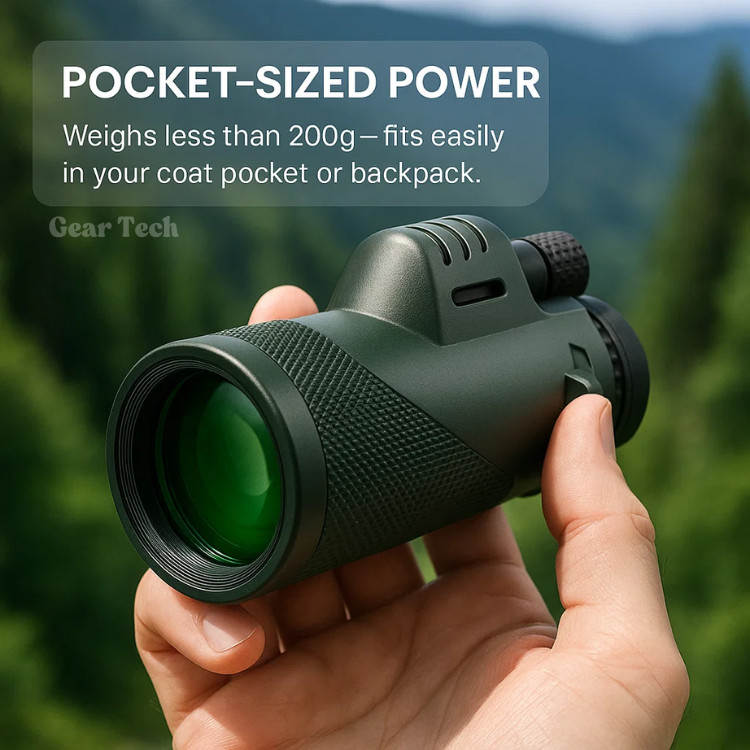 Compact Zoom Lens Monocular – 600x HD for Outdoor Exploration