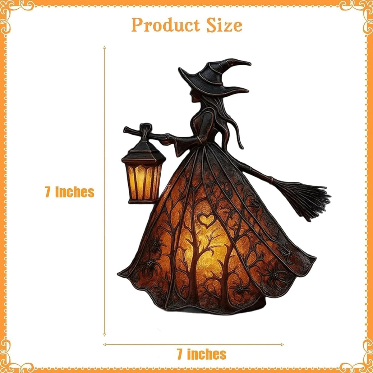 Enchanting Witch Lamp for Spooky Home Decor