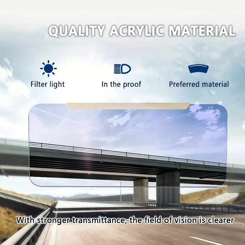 Premium Adjustable Sun Visor Shield for Cars