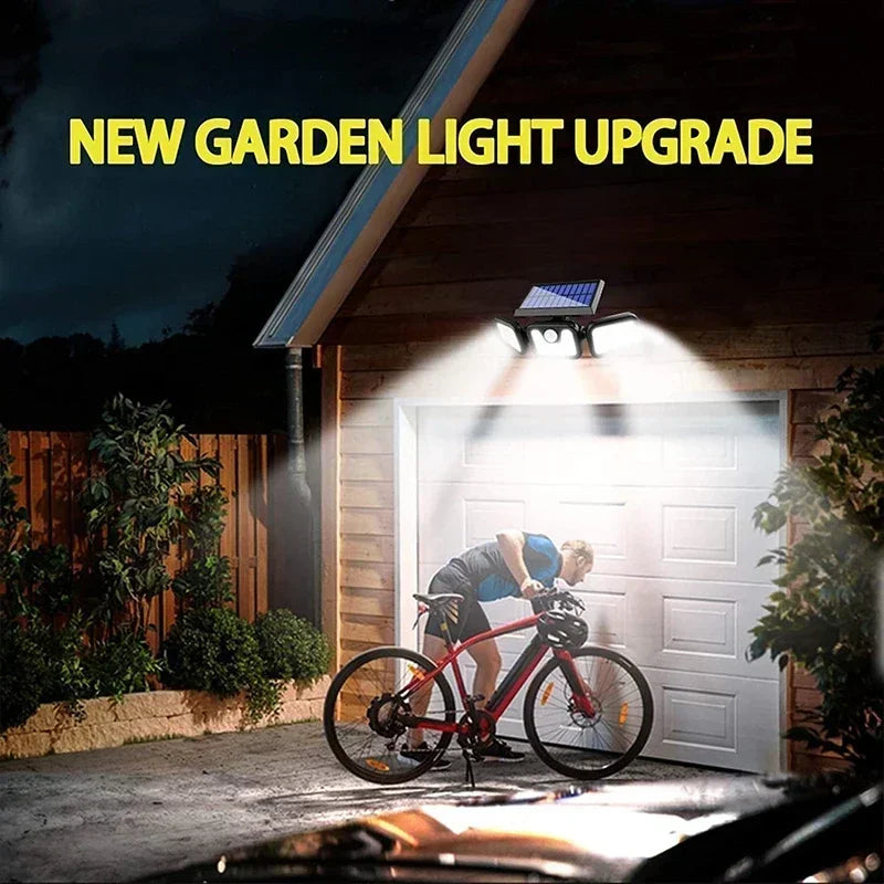 Eco-Friendly Solar Motion Light for Outdoor Security