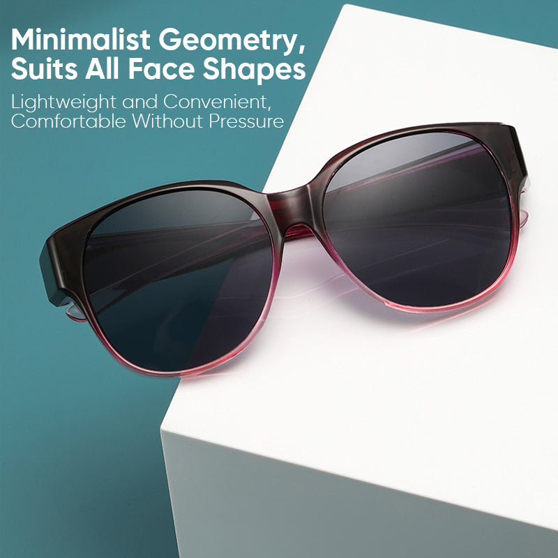 Over-Glasses Sunglasses – Polarized UV400 Wraparound Comfort