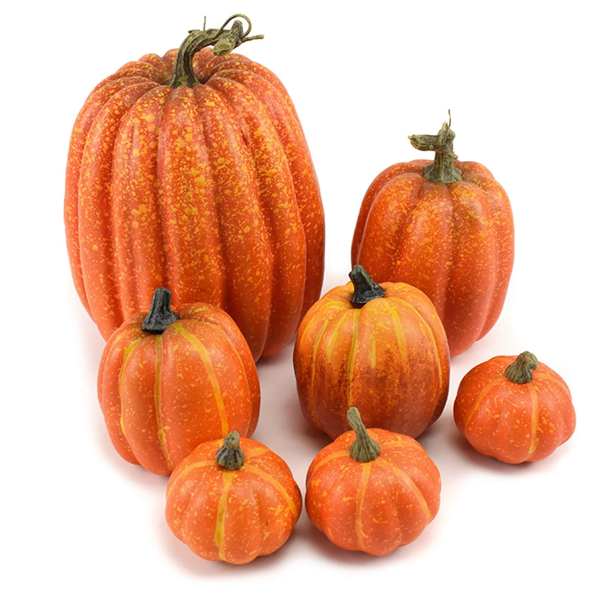 Lifelike Decorative Pumpkins for Autumn Celebrations