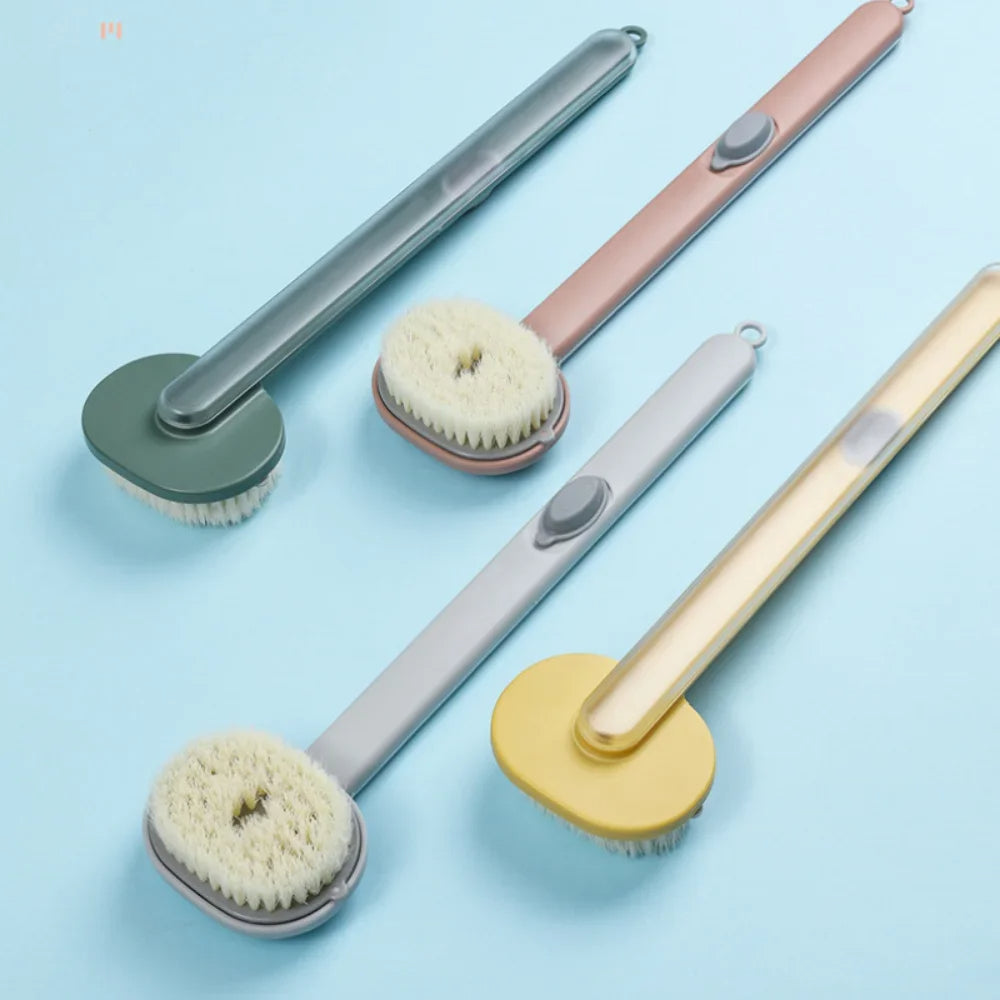 Ergonomic Long-Handled Back Cleaner for Showers