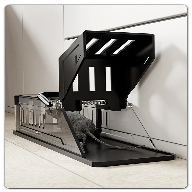 Smart Rodent Control Cage with Quick-Release Trigger