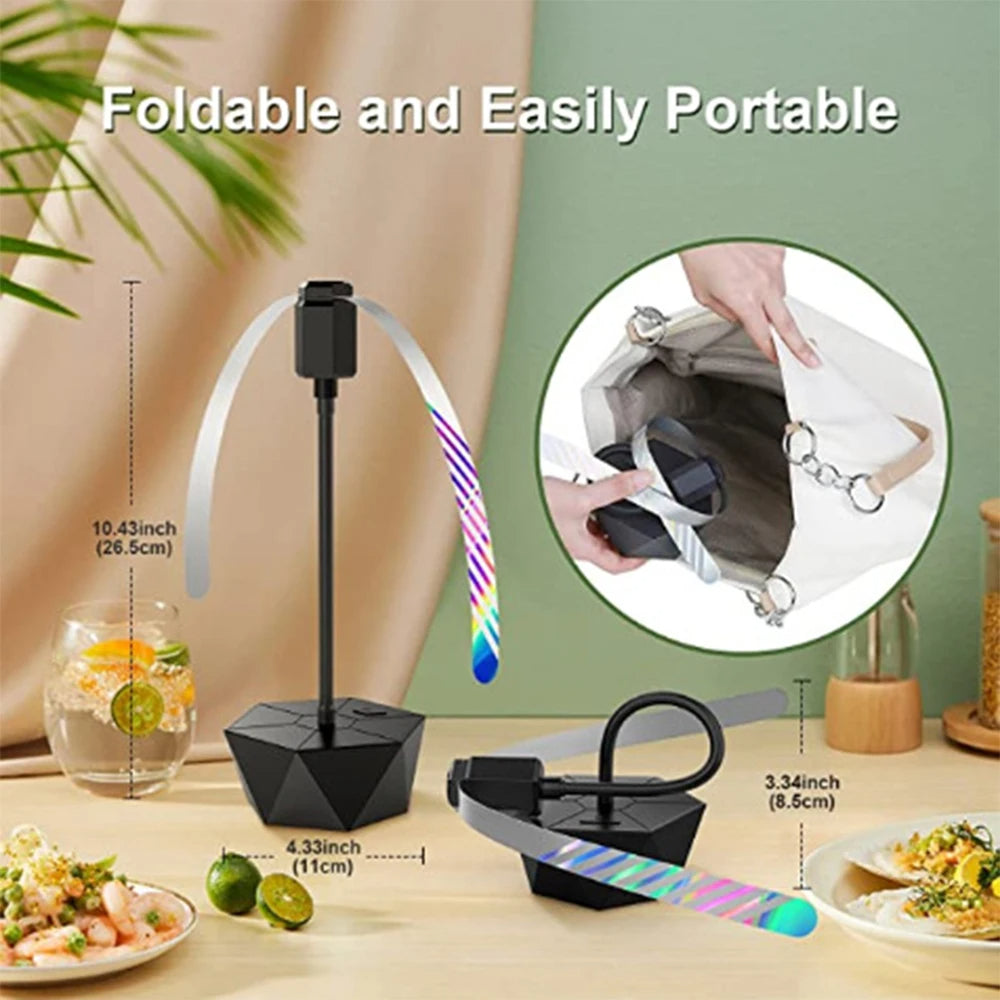 Portable Insect Deterrent Fan for Outdoor Enjoyment