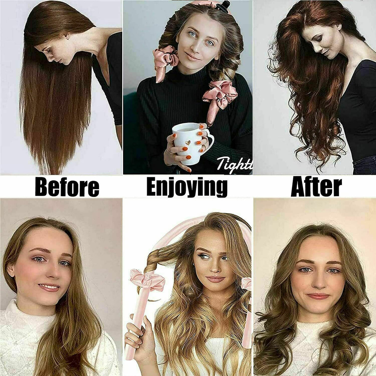 Portable Flame-Activated Curling Wand