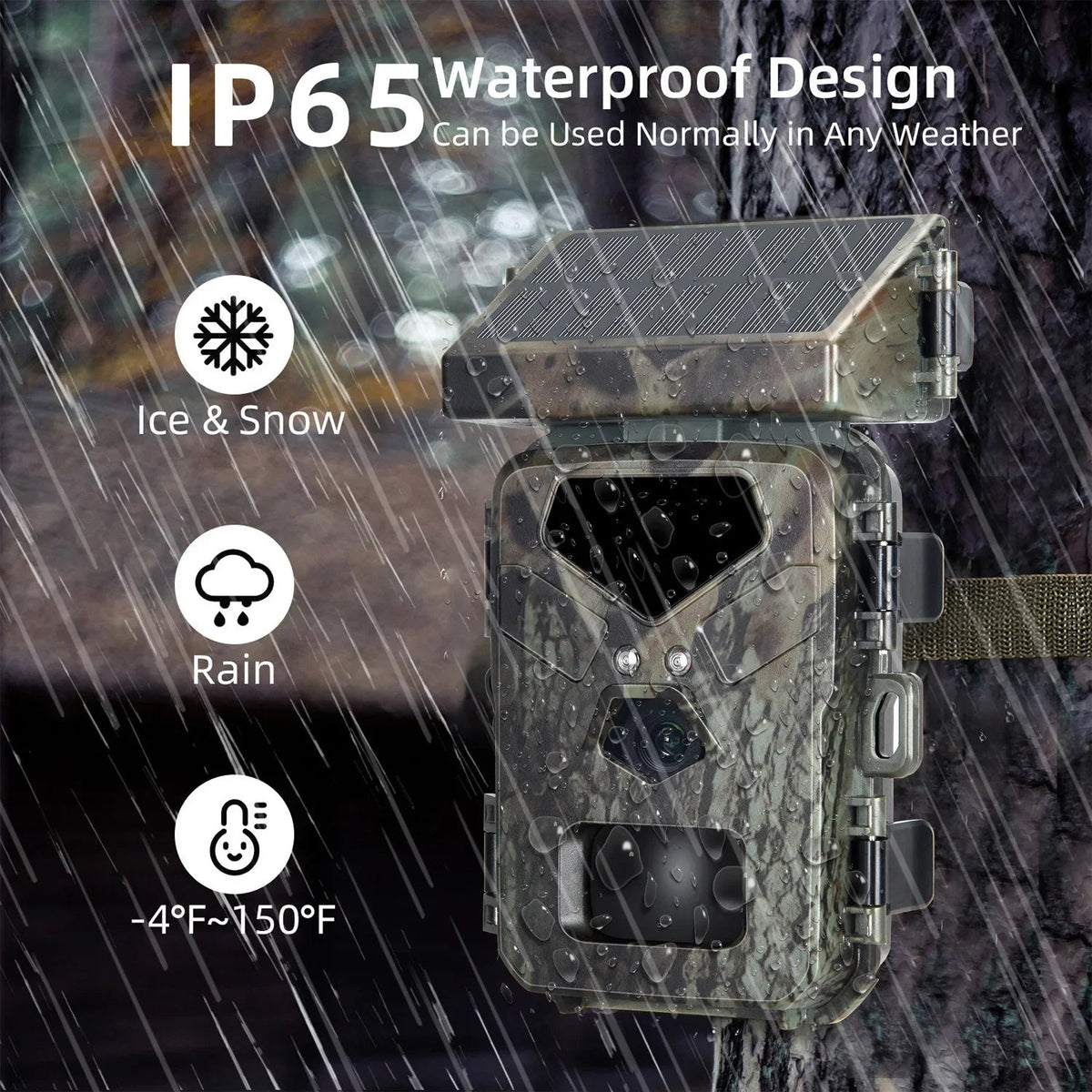 EcoSmart Solar Trail Camera for Wildlife Monitoring