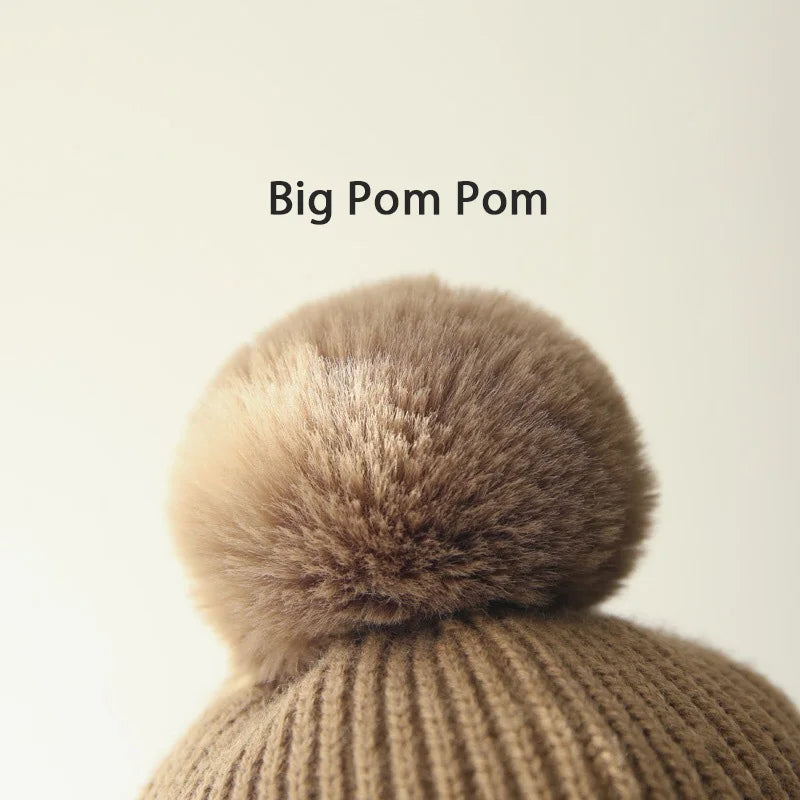 Cozy Knit Winter Hat for Kids with Earflaps