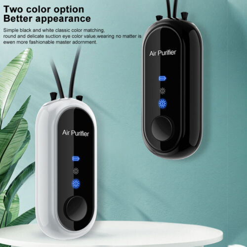 Portable Air Purifier Pendant | Rechargeable Air Cleaner Necklace